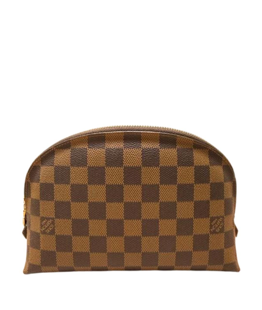 LOUIS VUITTON Коричневая косметичка, фото 1