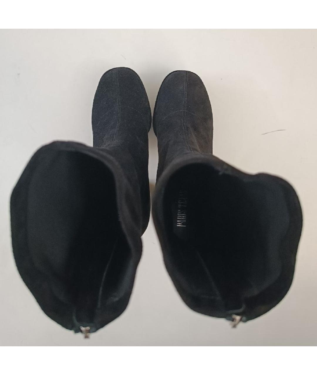 PARIS TEXAS Черные замшевые ботильоны, фото 3