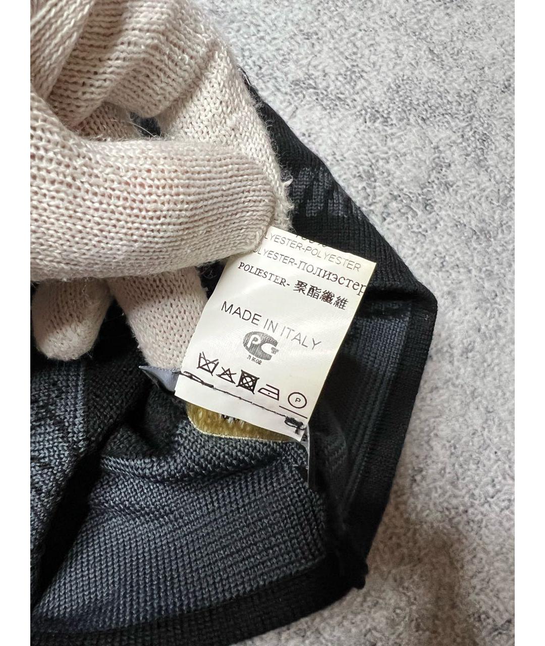 BIKKEMBERGS Черная шерстяная шапка, фото 6