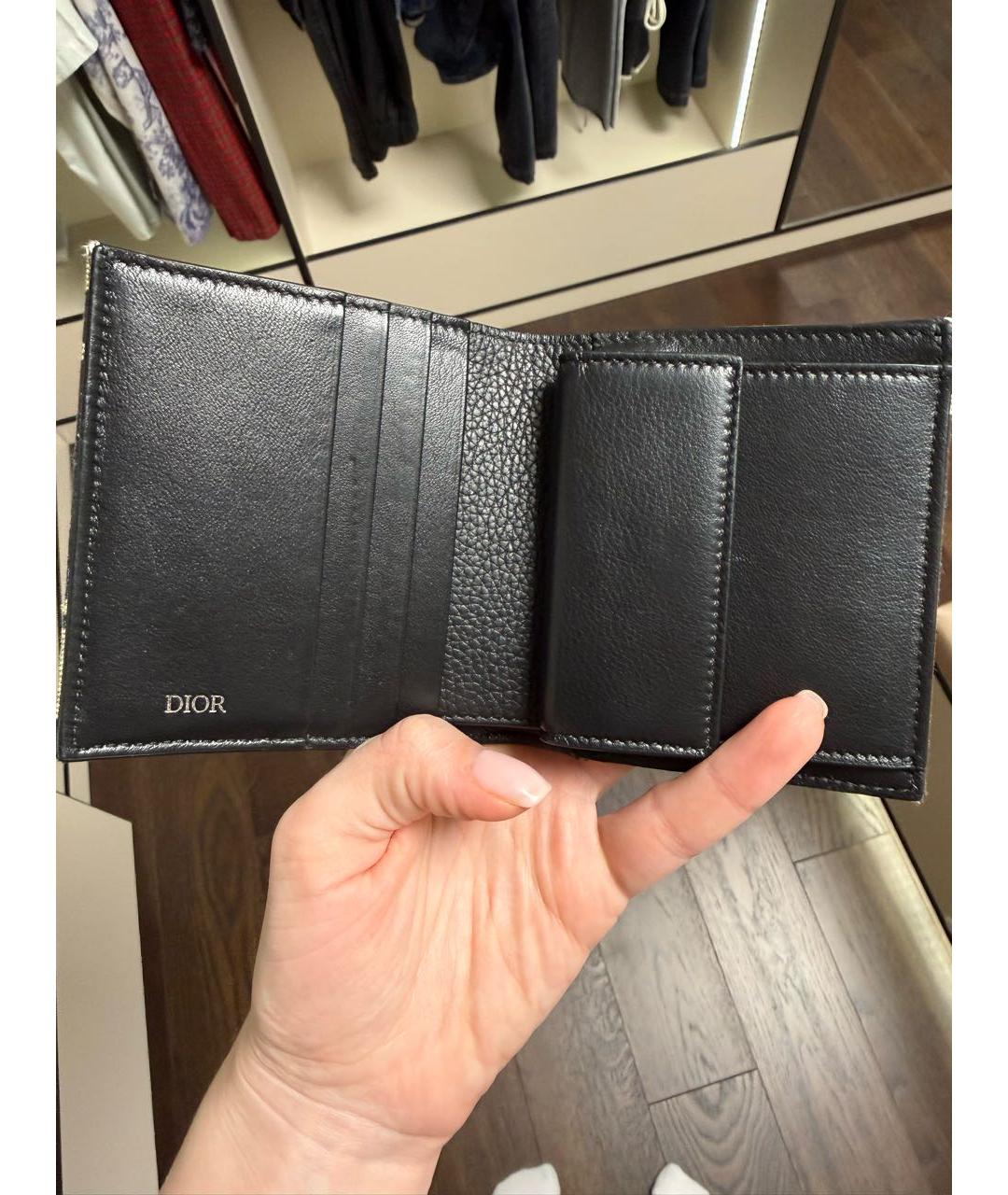 CHRISTIAN DIOR Синий кошелек, фото 2