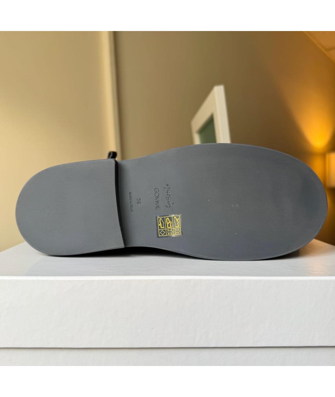 MARSELL Серые кожаные брогги и оксфорды, фото 7