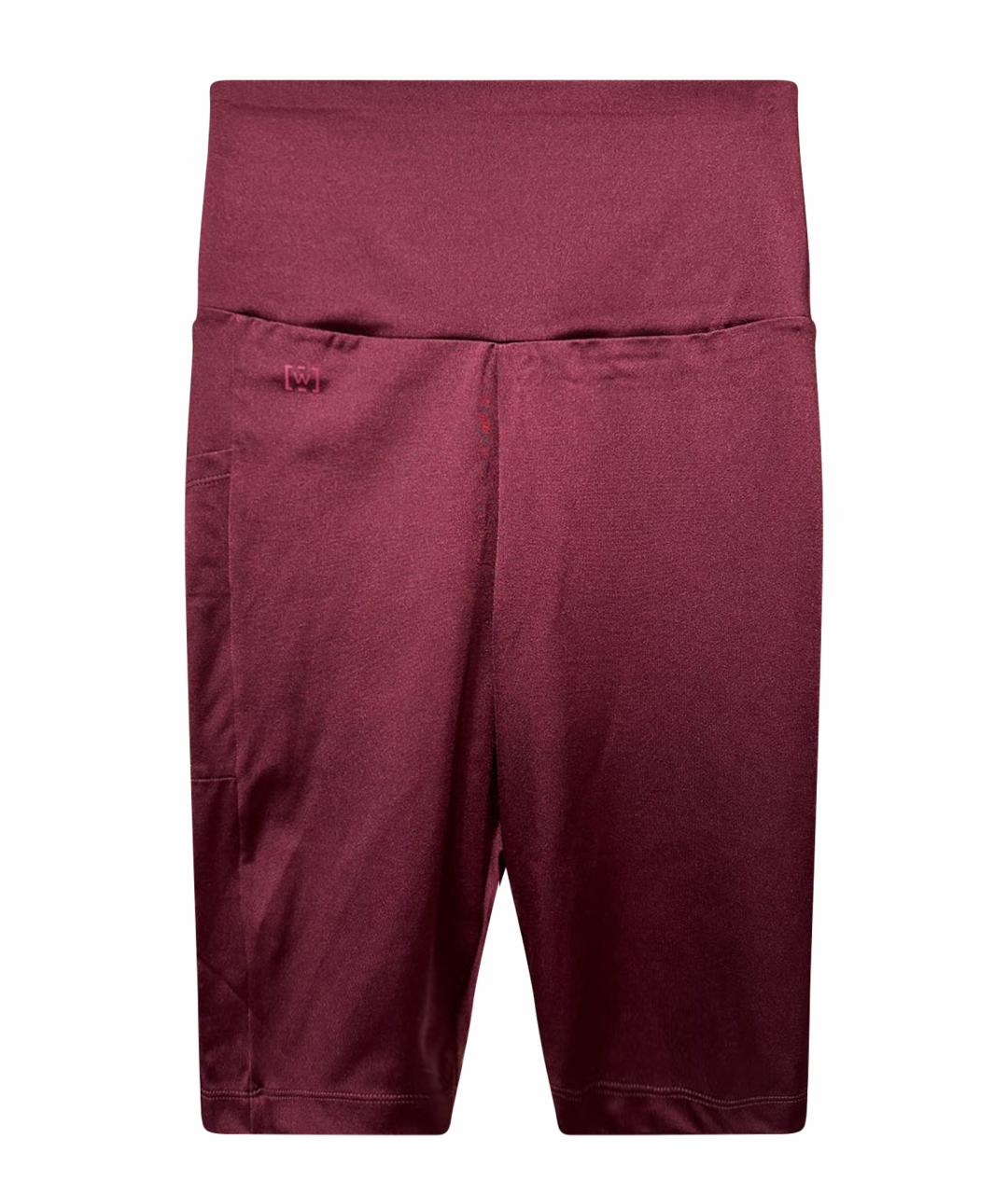 WOLFORD Бордовые полиэстеровые леггинсы и велосипедки, фото 1