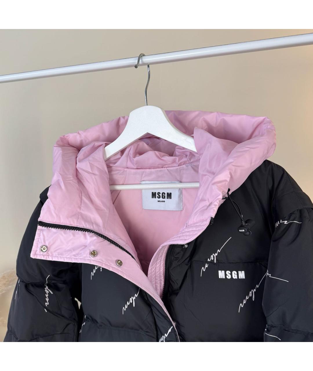 MSGM Черный пуховик, фото 6