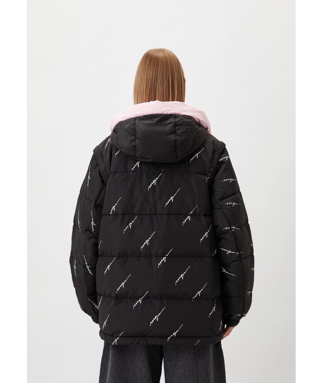 MSGM Черный пуховик, фото 3