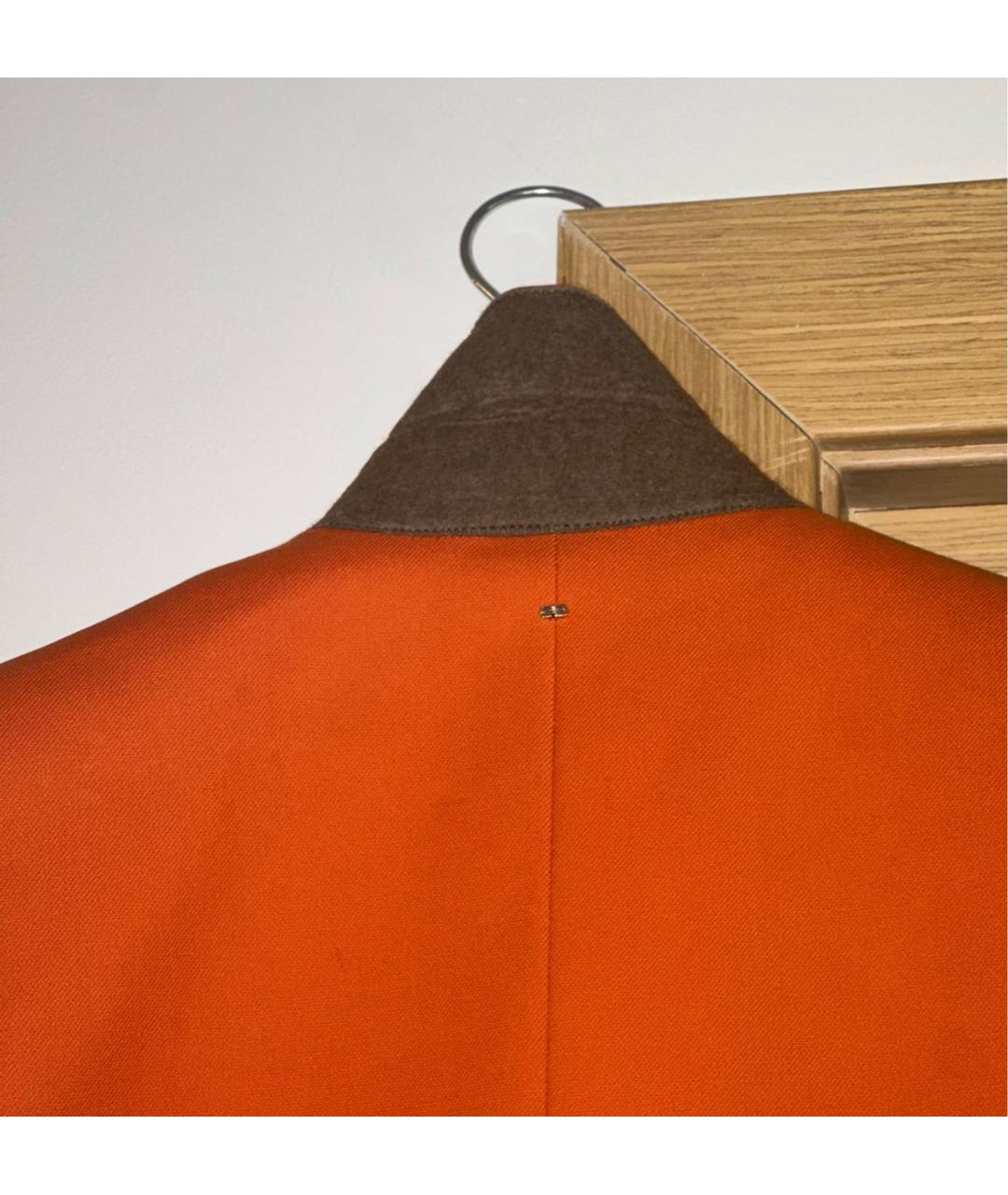 SPORTMAX Оранжевый хлопковый жилет, фото 7