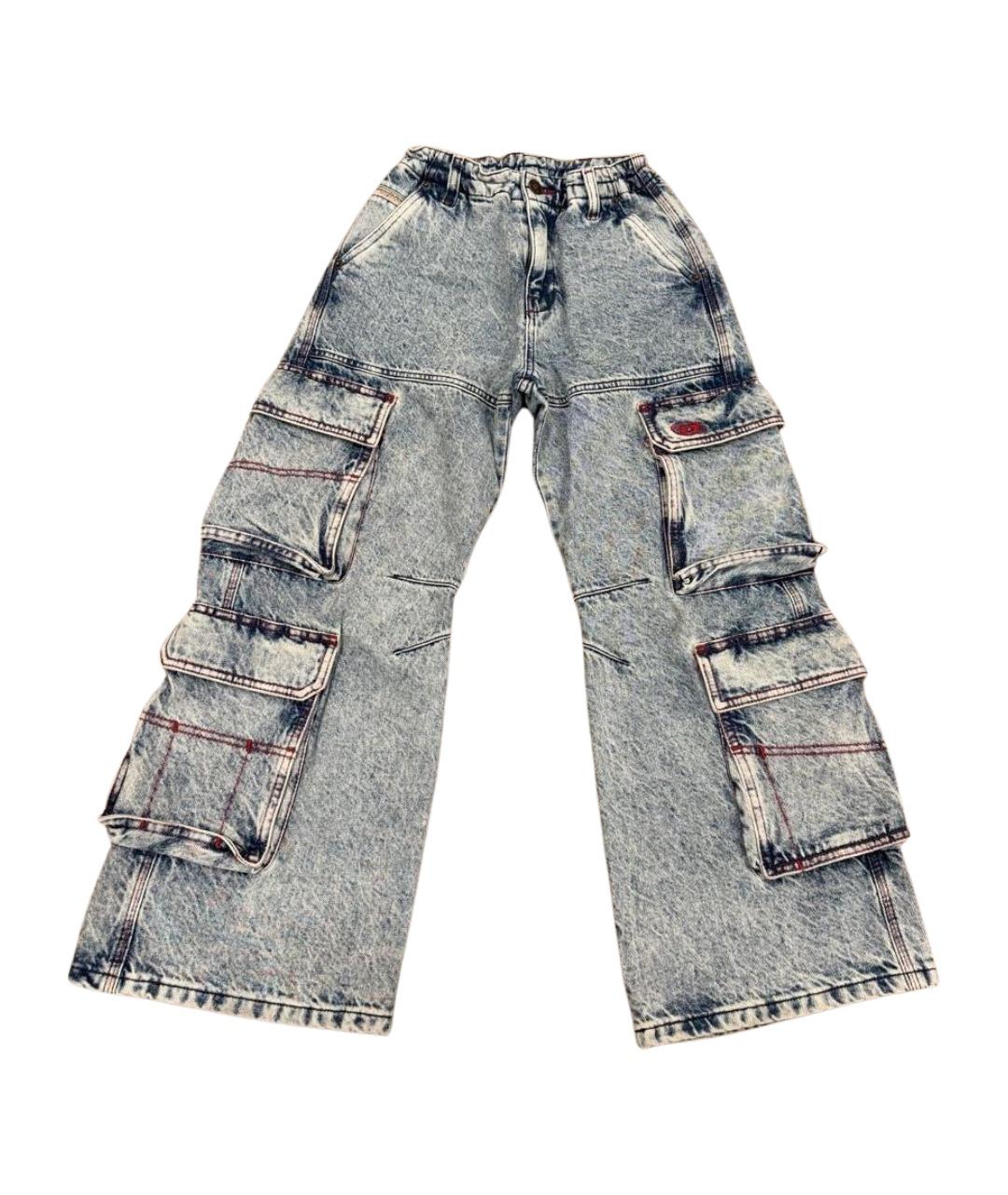 DIESEL KIDS Синие деним детские джинсы, фото 1