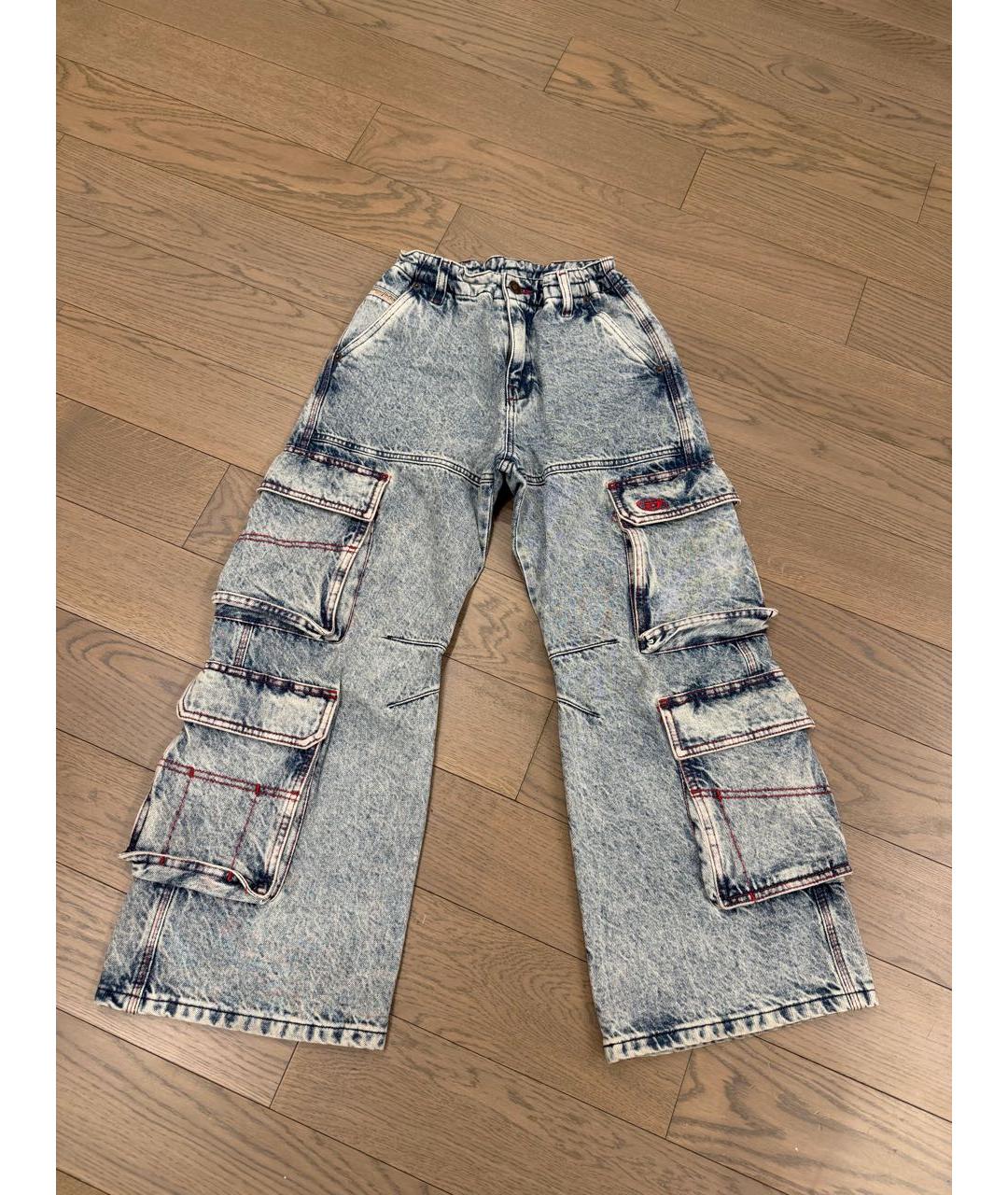 DIESEL KIDS Синие деним детские джинсы, фото 3