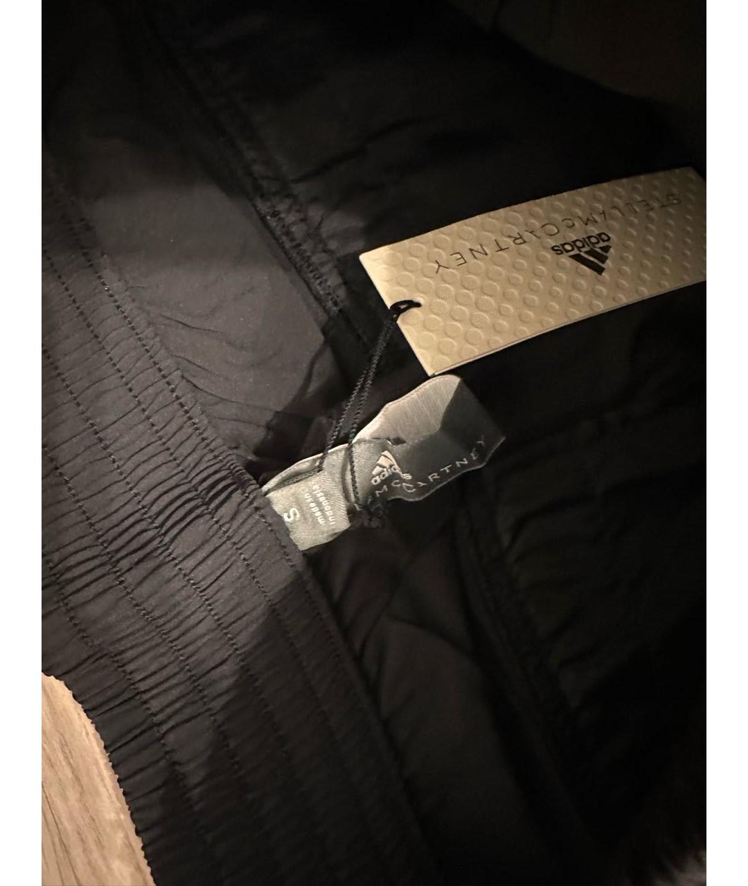 ADIDAS BY STELLA MCCARTNEY Черные полиэстеровые спортивные брюки и шорты, фото 3