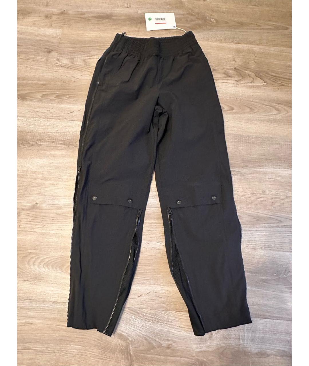 ADIDAS BY STELLA MCCARTNEY Черные полиэстеровые спортивные брюки и шорты, фото 6