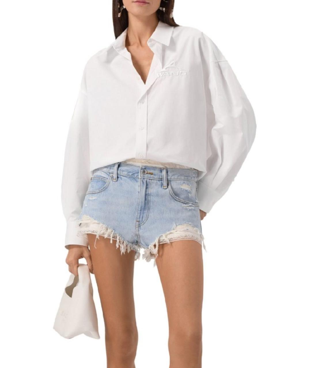 ALEXANDER WANG Белая хлопковая рубашка, фото 5