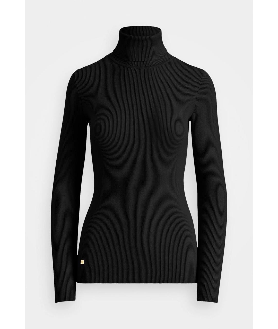 RALPH LAUREN Синяя хлопковая водолазка, фото 6