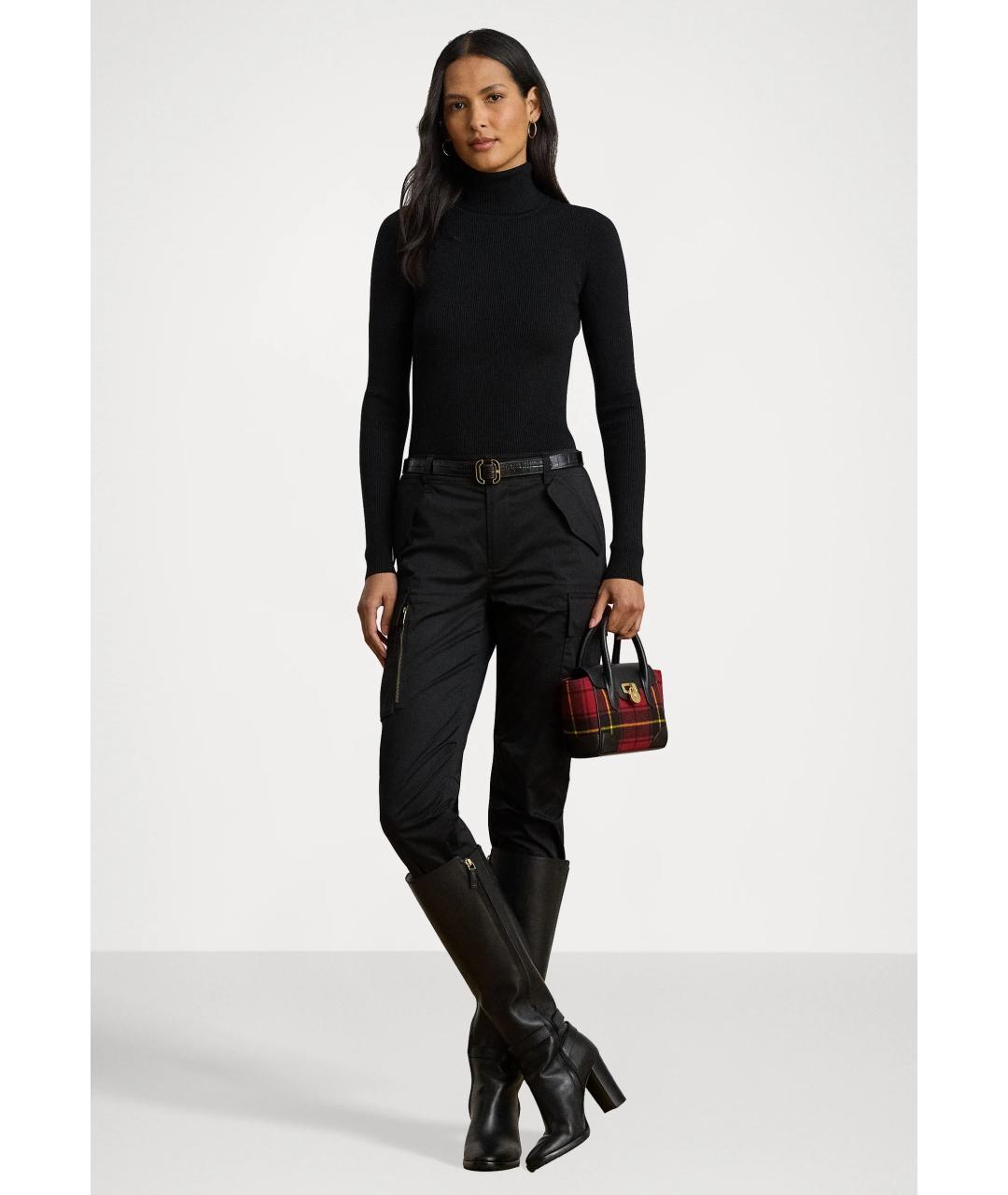 RALPH LAUREN Синяя хлопковая водолазка, фото 5