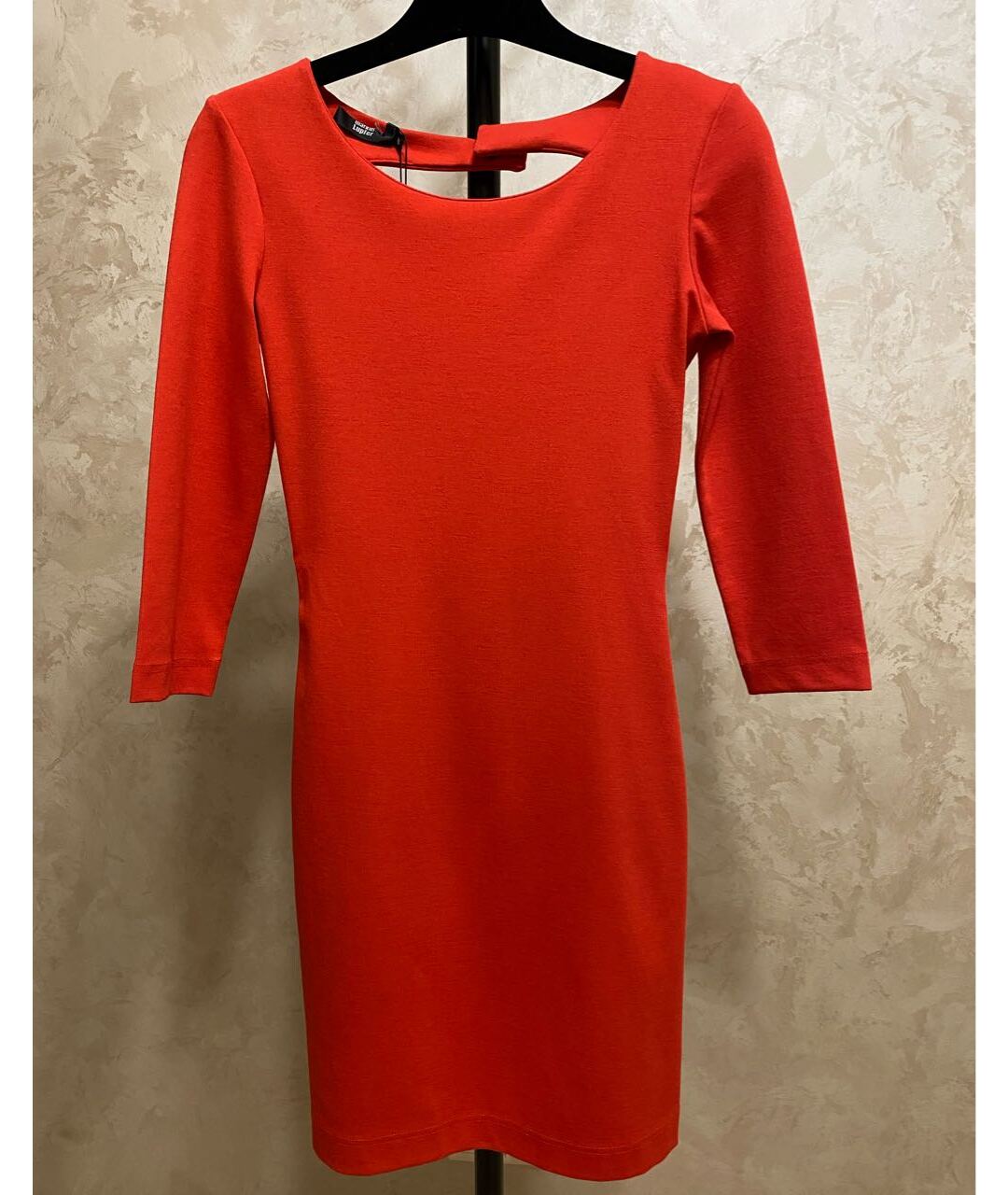 MARKUS LUPFER Красное вискозное повседневное платье, фото 6