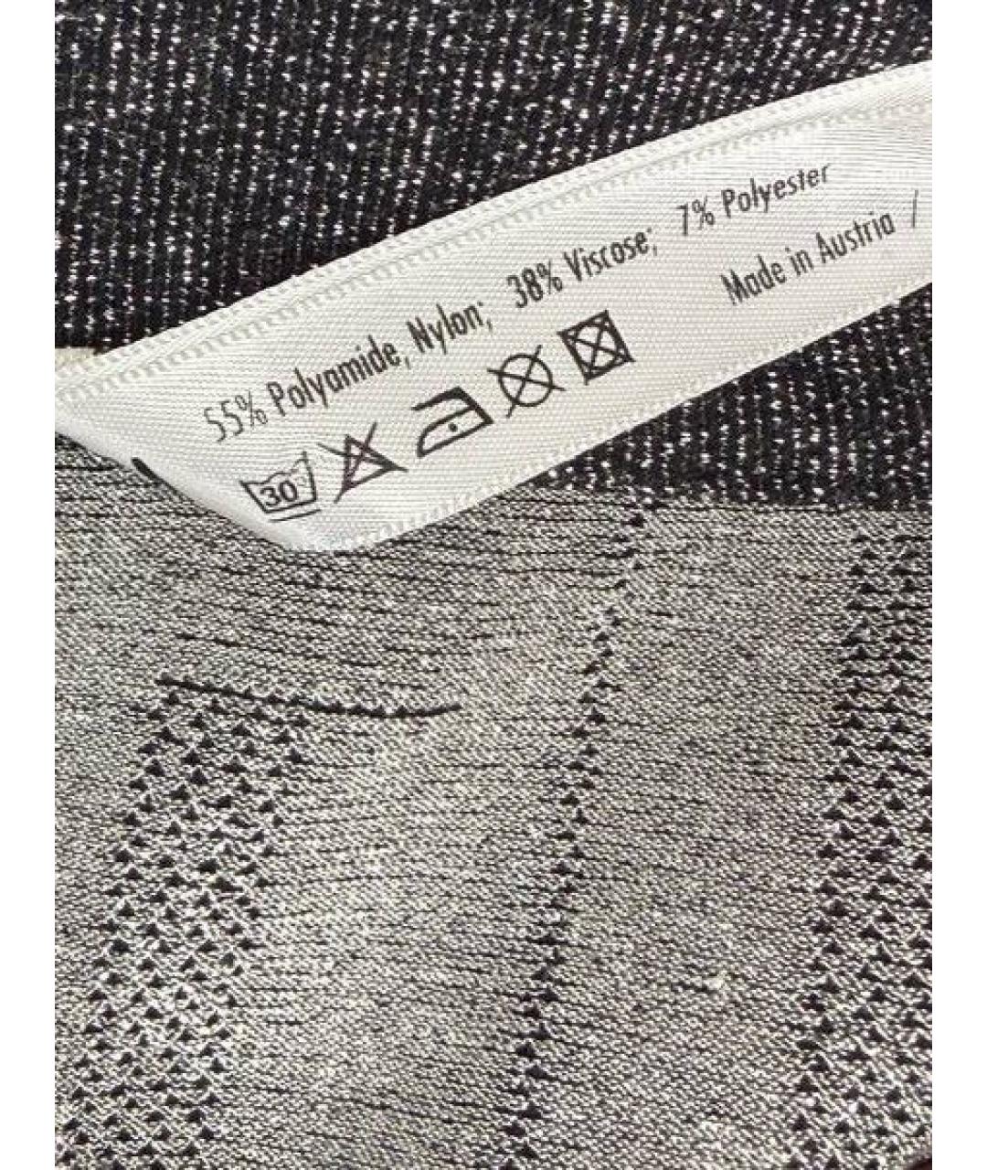 WOLFORD Серая полиамидовая футболка, фото 5