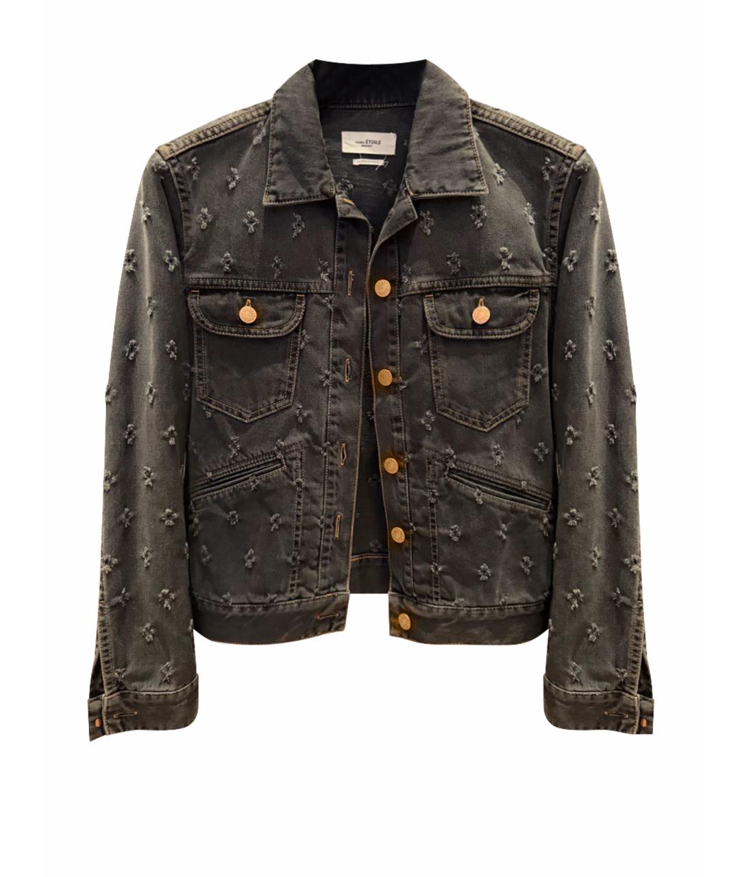 ISABEL MARANT ETOILE Серая деним куртка, фото 1