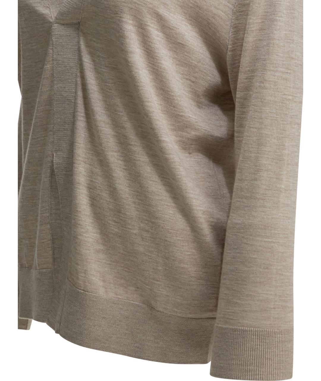 Sa Su Phi Бежевый кашемировый джемпер / свитер, фото 4