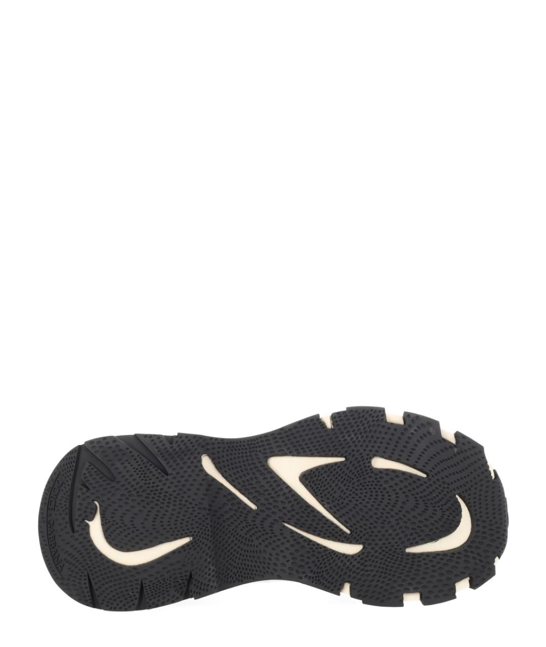 DOLCE&GABBANA Мульти замшевые низкие кроссовки / кеды, фото 5