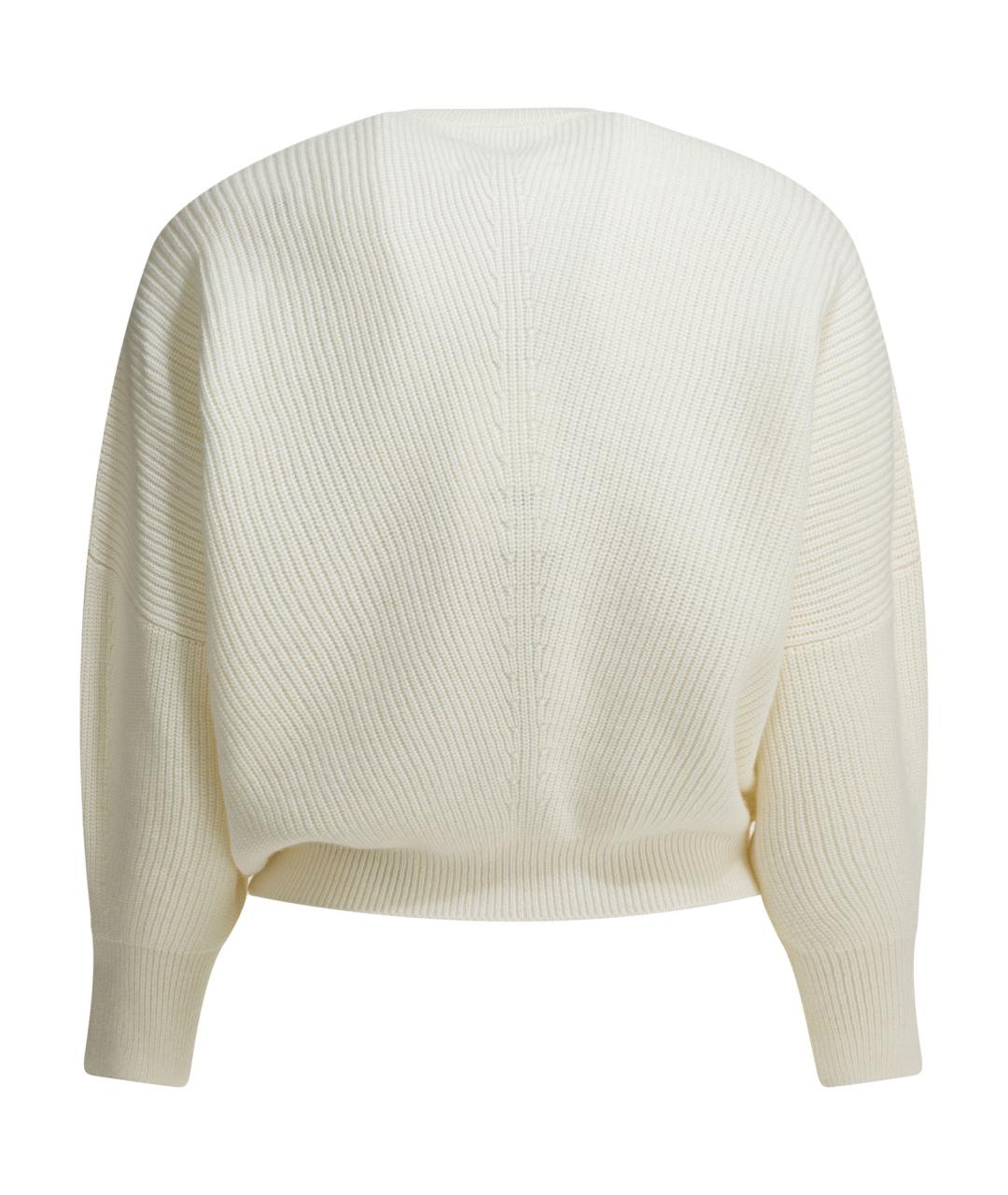 Sa Su Phi Белый кашемировый джемпер / свитер, фото 2