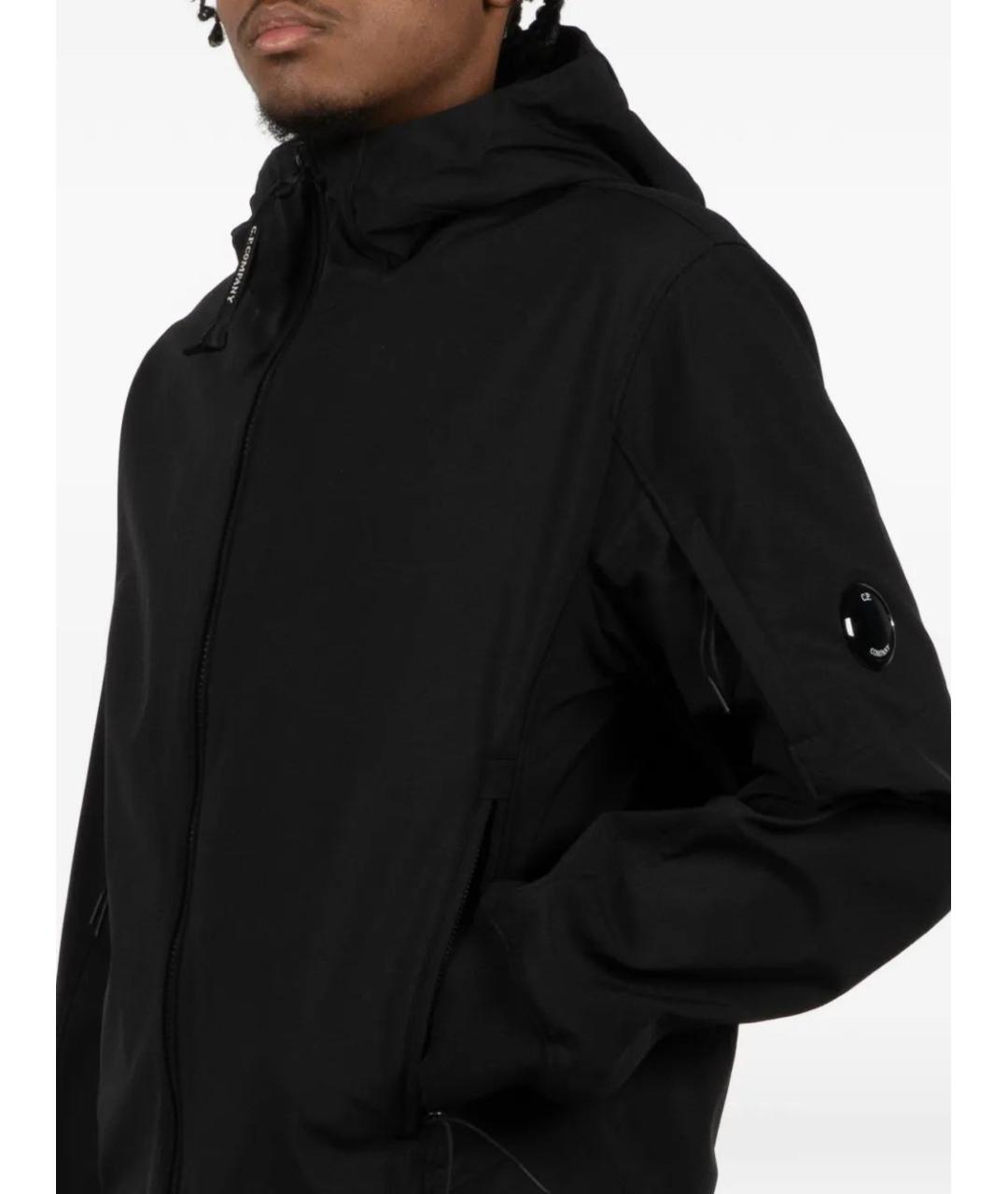 CP COMPANY Черная полиэстеровая куртка, фото 3