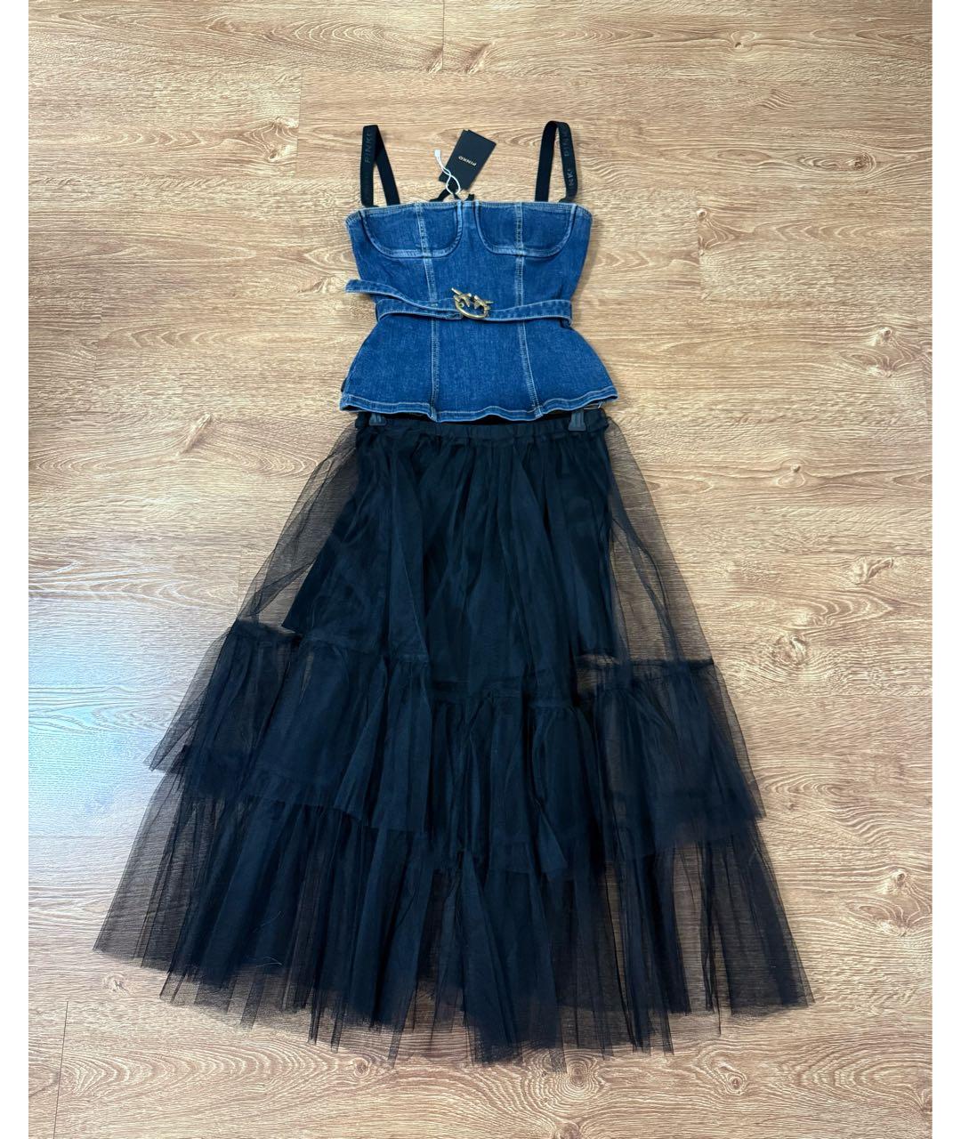 PINKO Мульти ацетатный костюм с юбками, фото 8