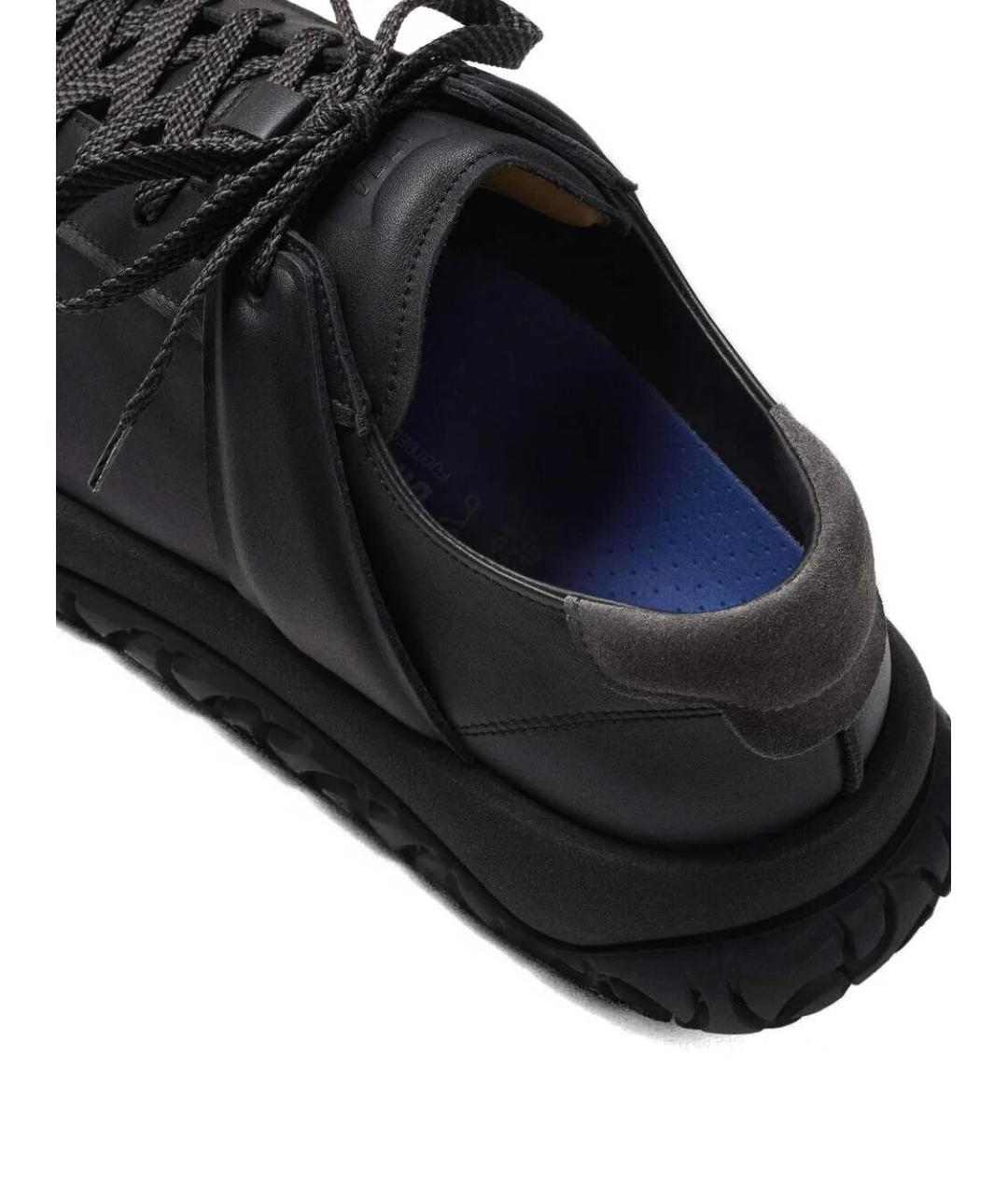 BIRKENSTOCK Черные кожаные кроссовки, фото 3