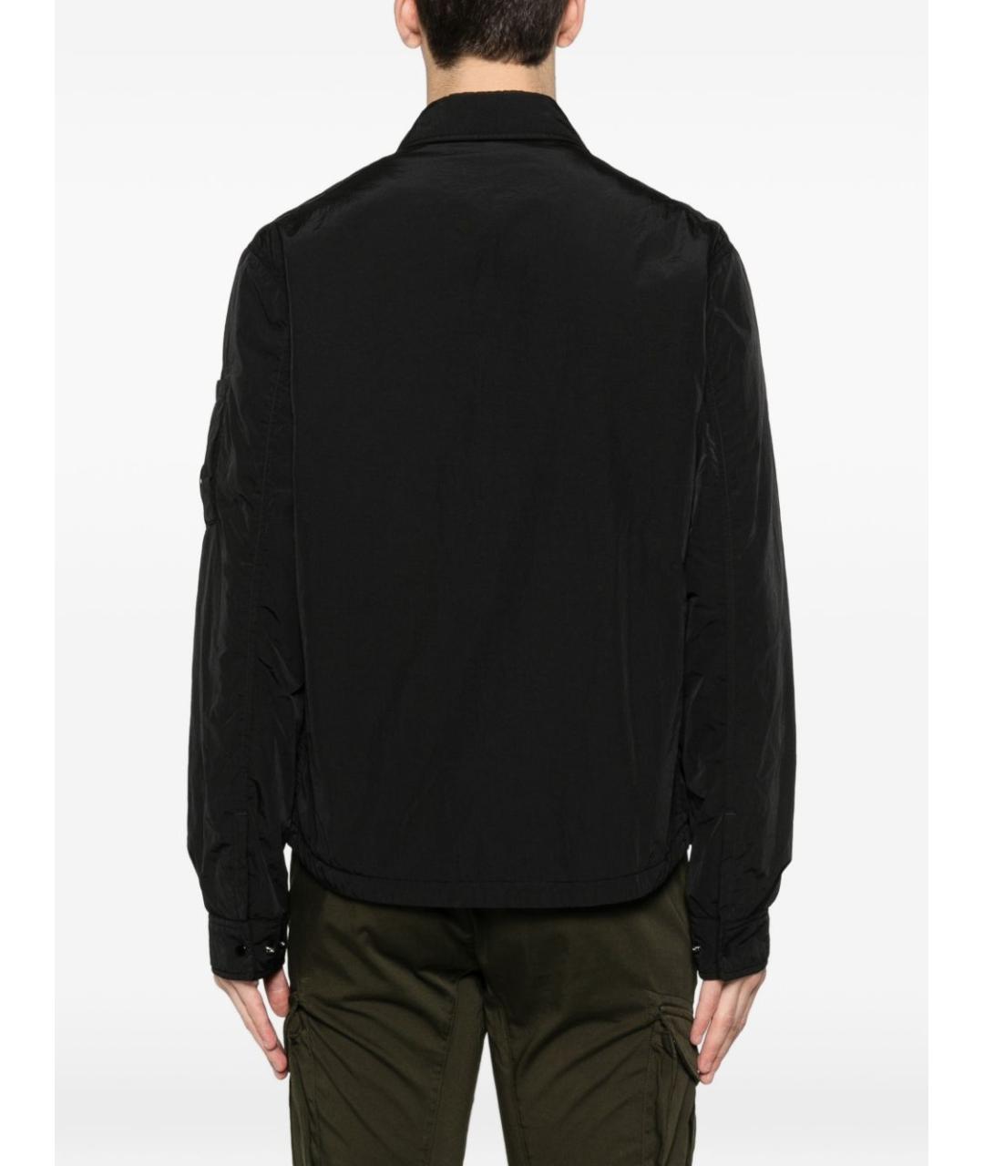 CP COMPANY Черная полиамидовая куртка, фото 2