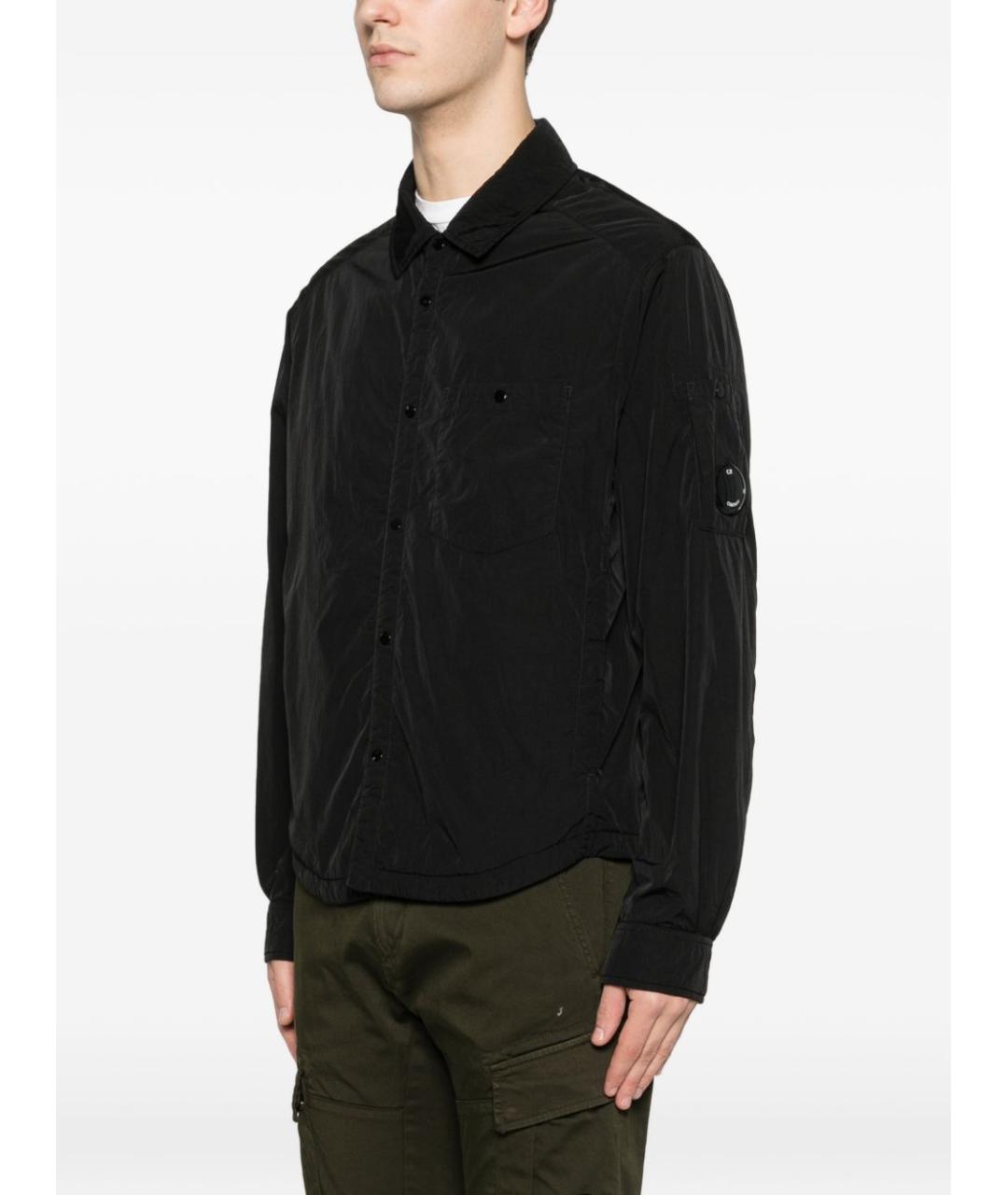 CP COMPANY Черная полиамидовая куртка, фото 3