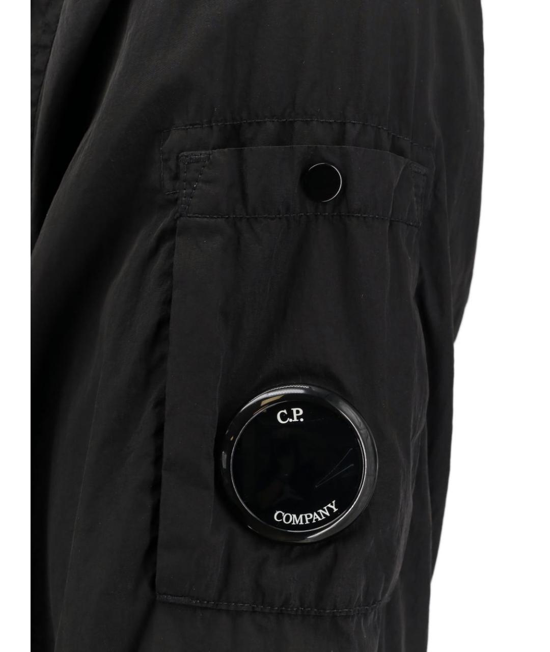 CP COMPANY Черная полиамидовая куртка, фото 3