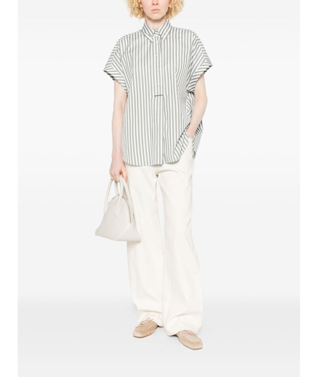 BRUNELLO CUCINELLI Мульти хлопковая рубашка, фото 5