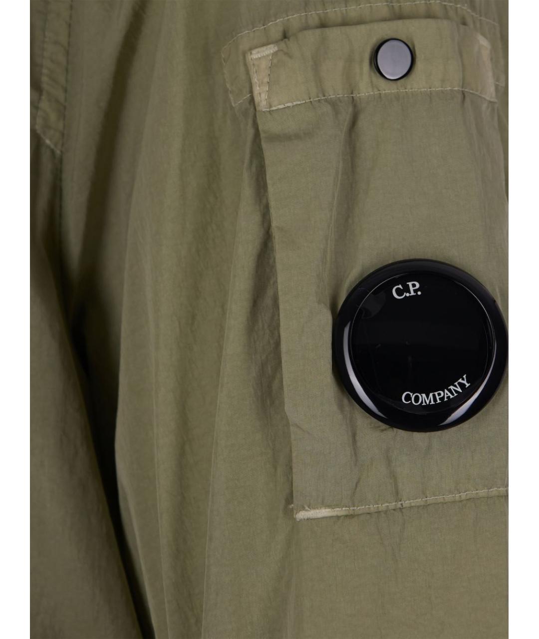 CP COMPANY Зеленая полиамидовая куртка, фото 3