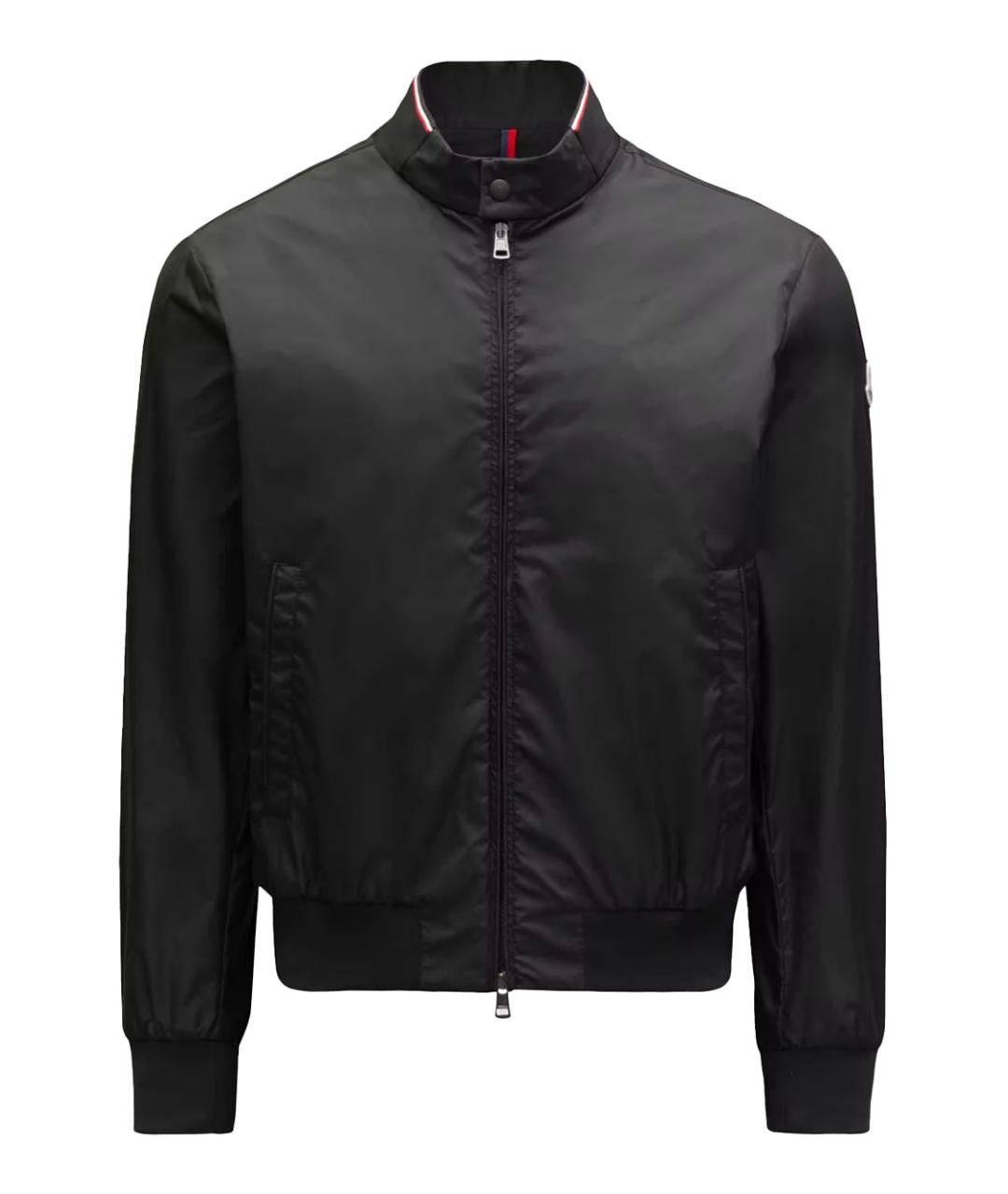 MONCLER Черная полиамидовая куртка, фото 1