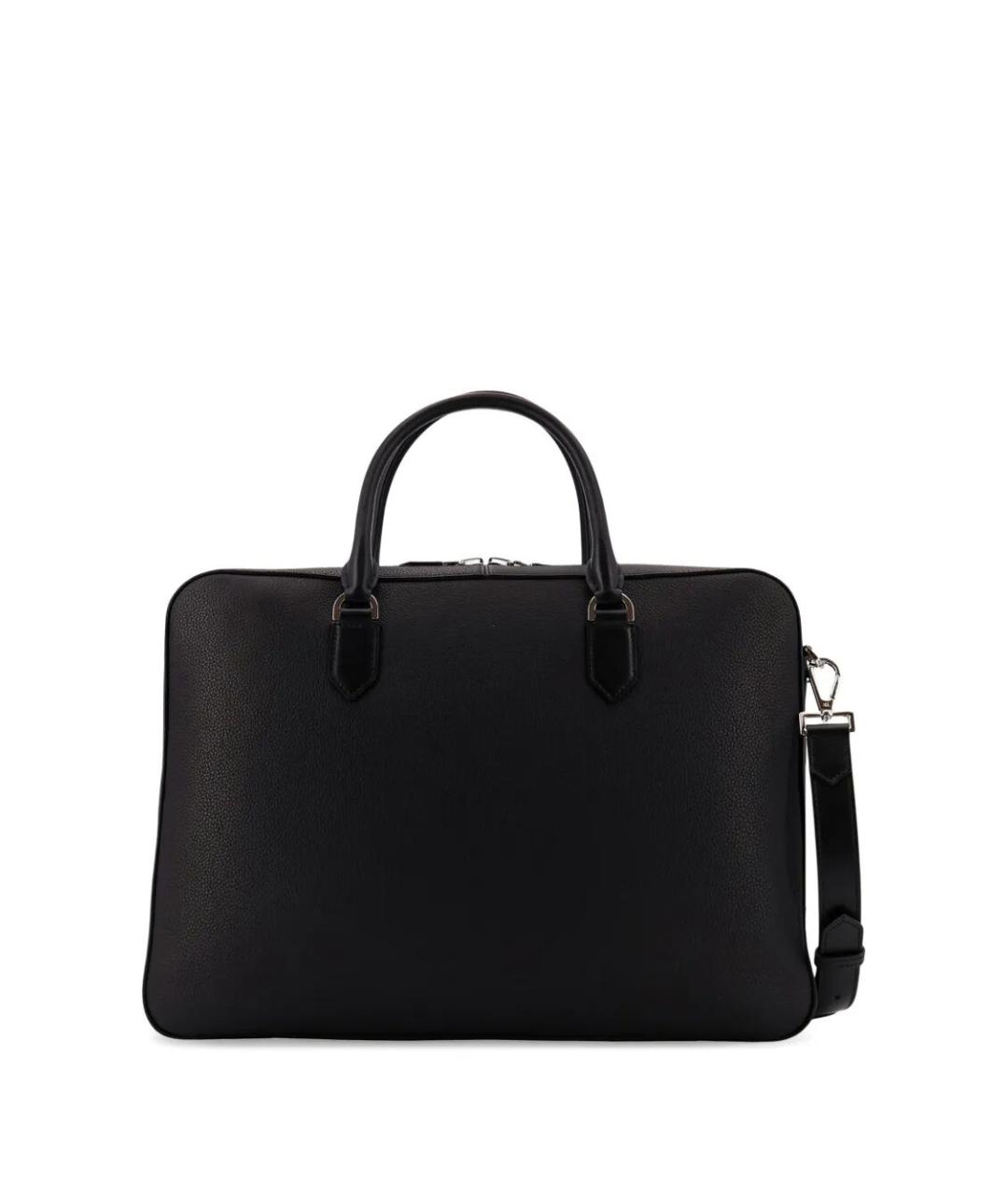 TOM FORD Черный кожаный портфель, фото 2