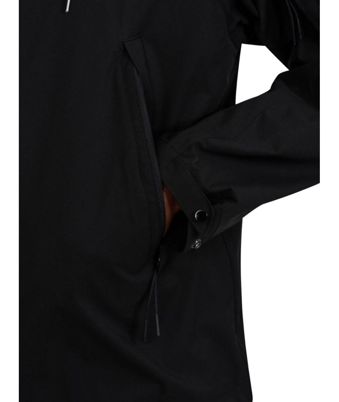 CP COMPANY Черная полиэстеровая куртка, фото 5