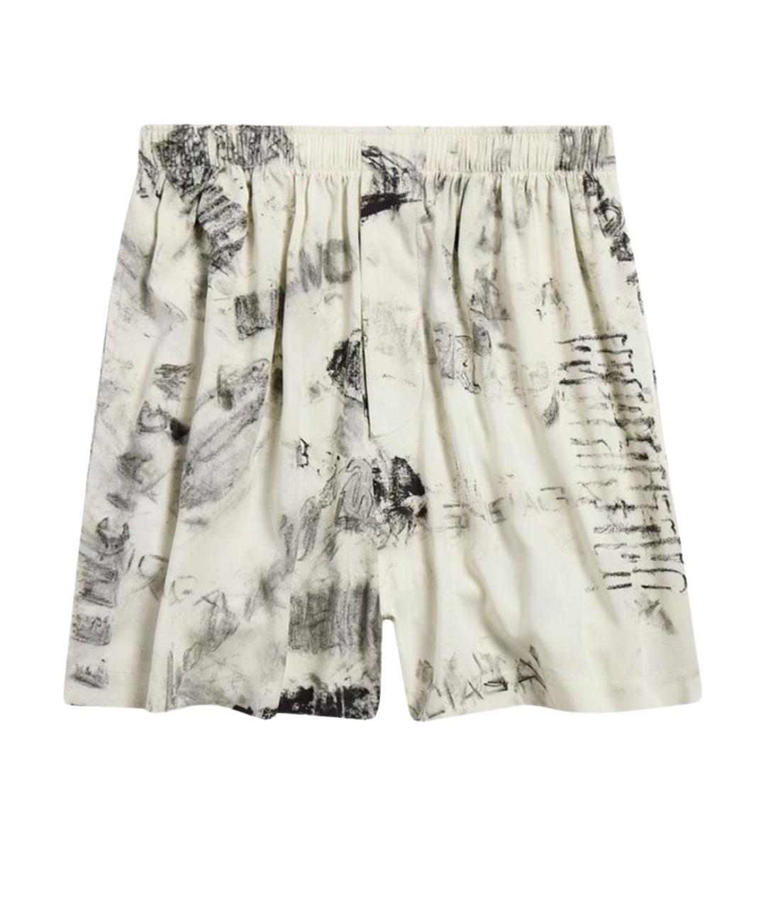 BALENCIAGA Мульти вискозные шорты, фото 1