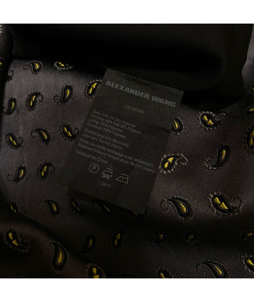 ALEXANDER WANG Серебряное шелковое повседневное платье, фото 4