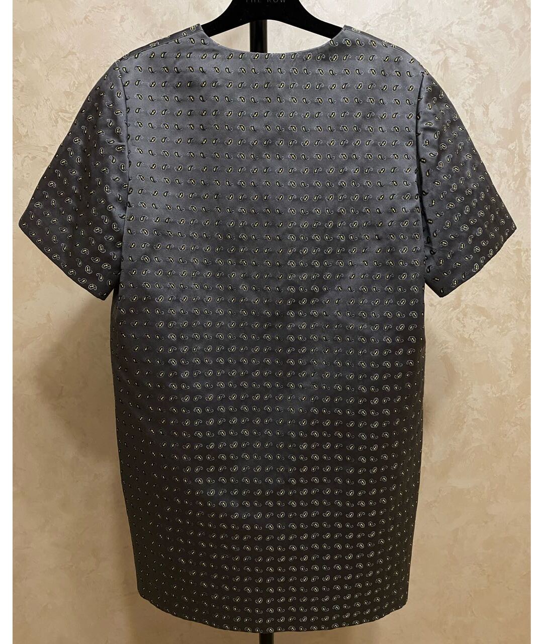 ALEXANDER WANG Серебряное шелковое повседневное платье, фото 2