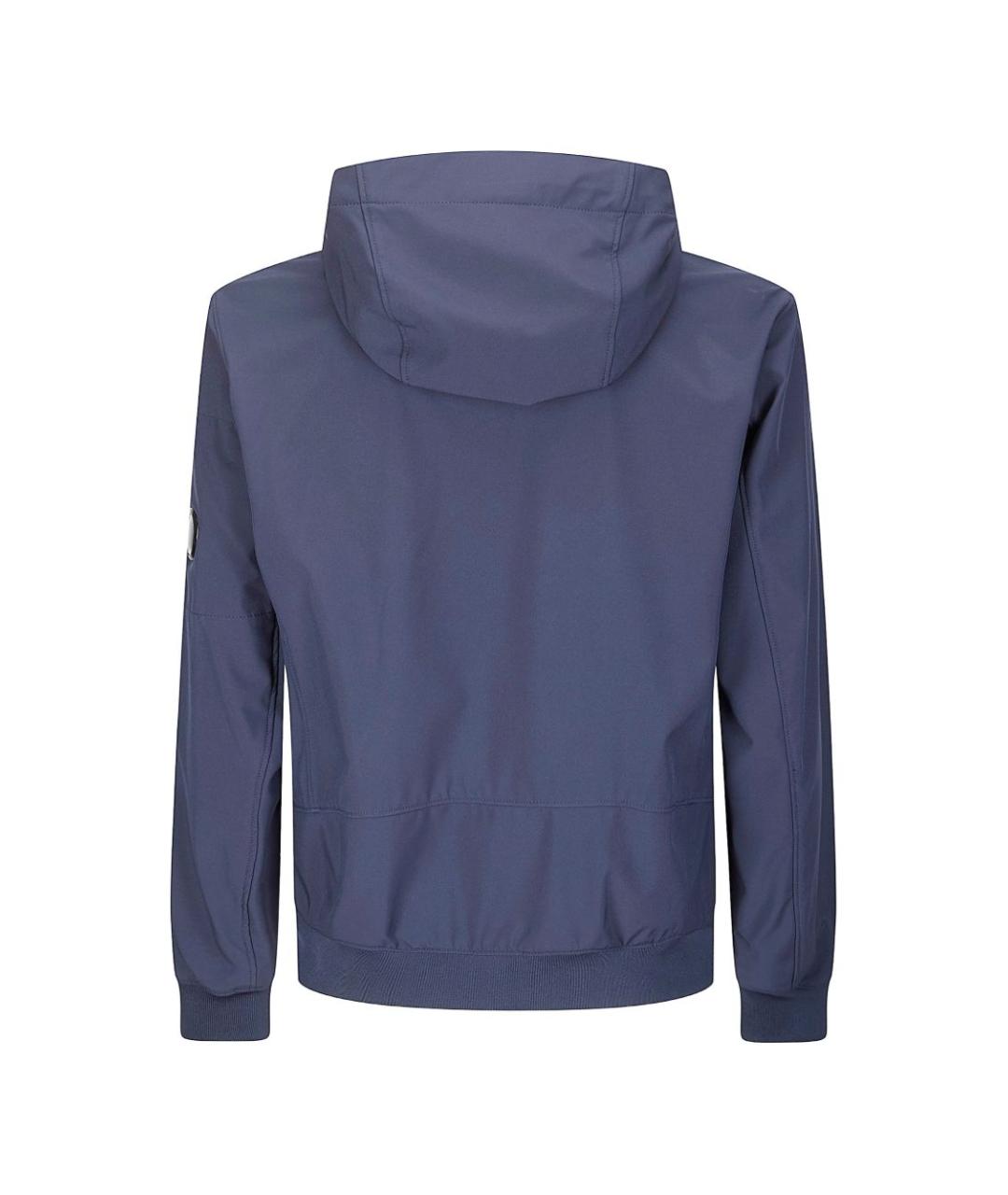 CP COMPANY Синяя полиэстеровая куртка, фото 2