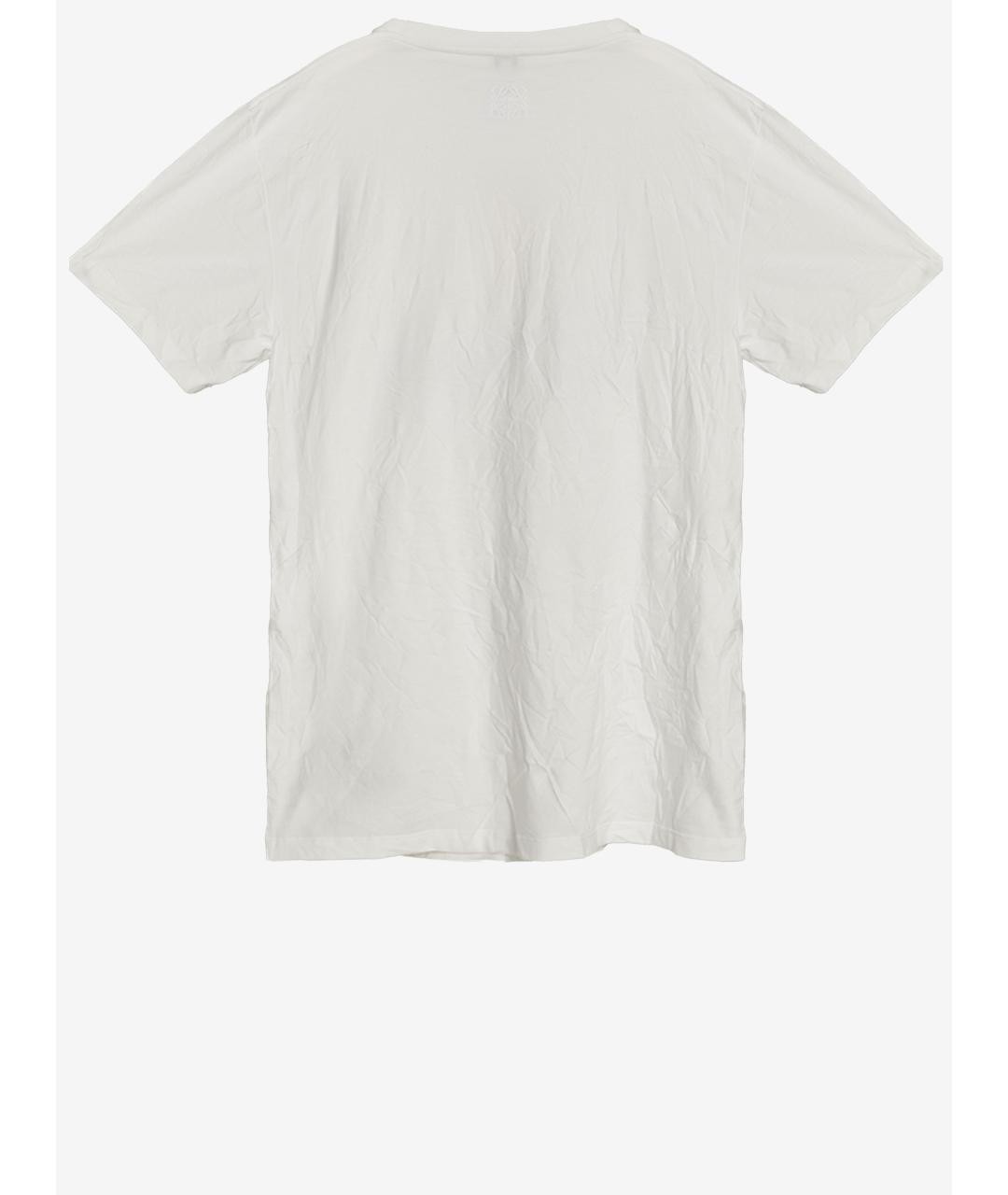 LOEWE Белая хлопковая футболка, фото 2