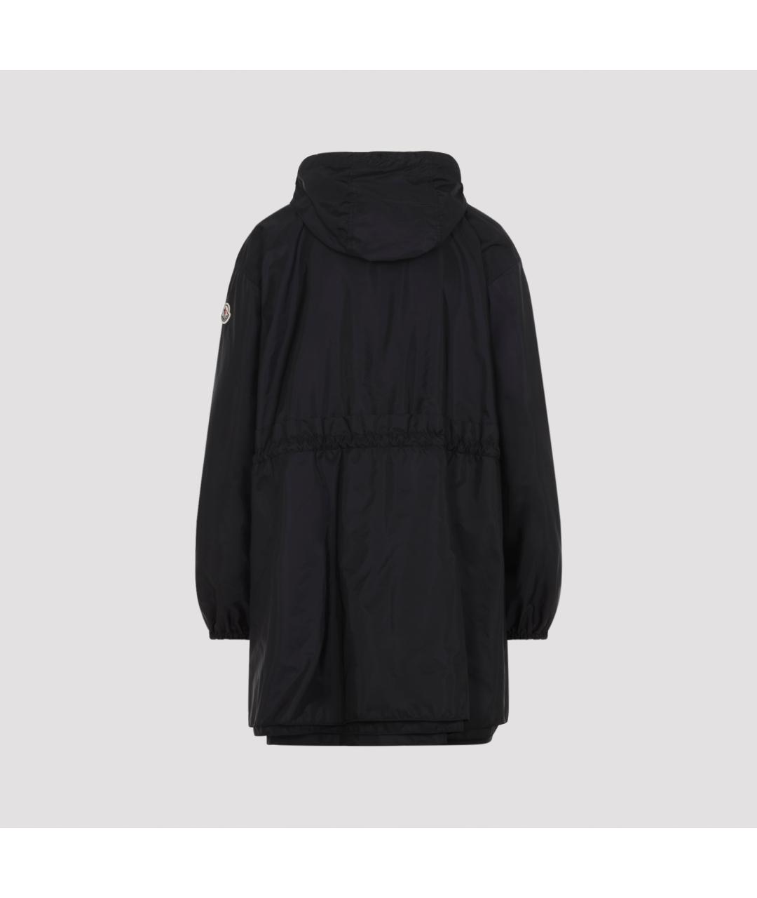 MONCLER Черная полиамидовая куртка, фото 3