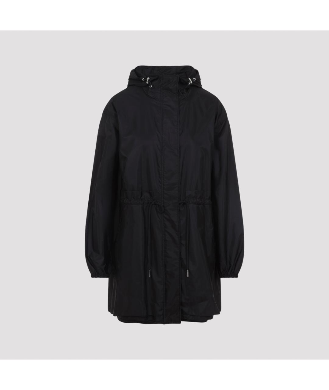 MONCLER Черная полиамидовая куртка, фото 2