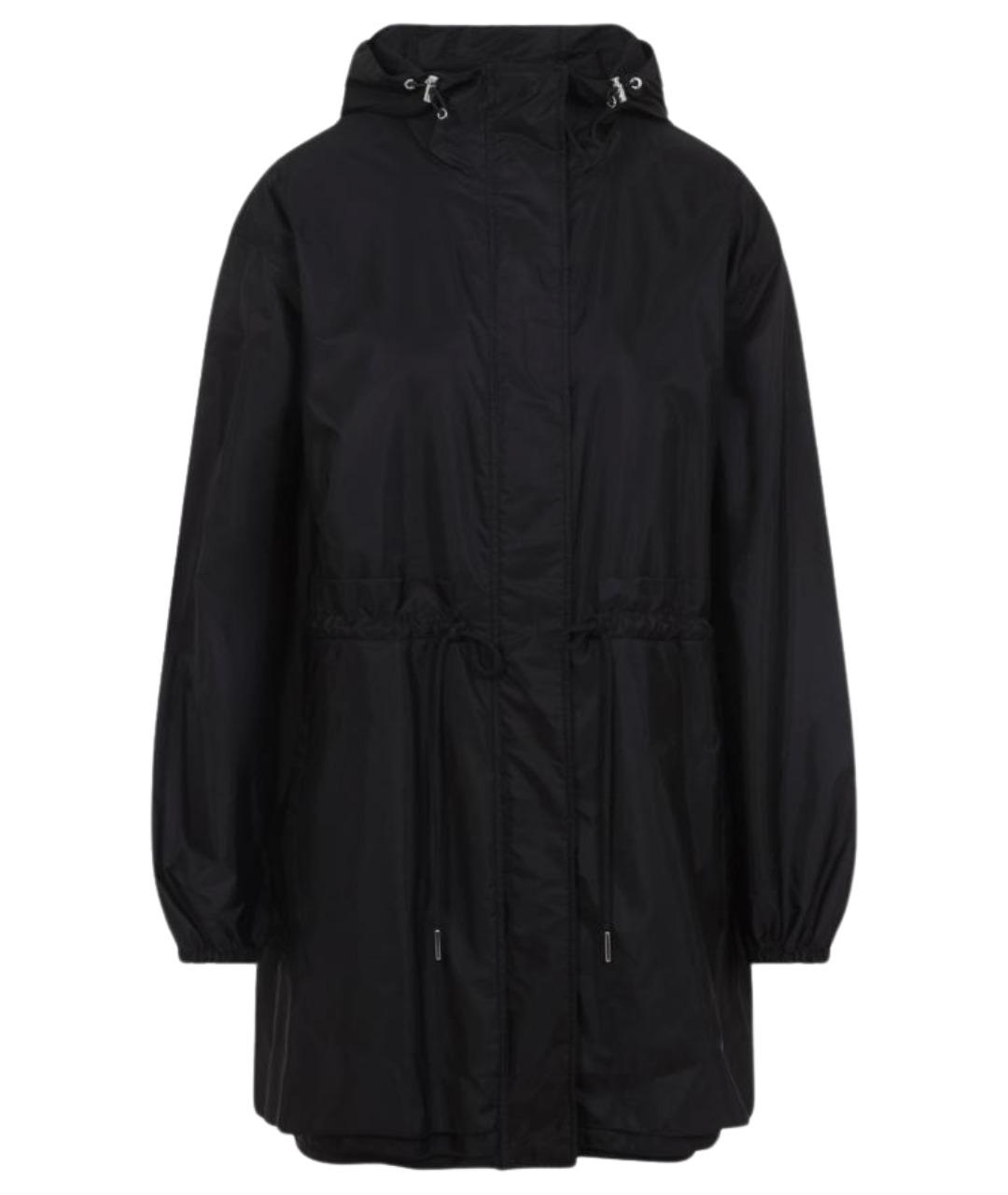 MONCLER Черная полиамидовая куртка, фото 1