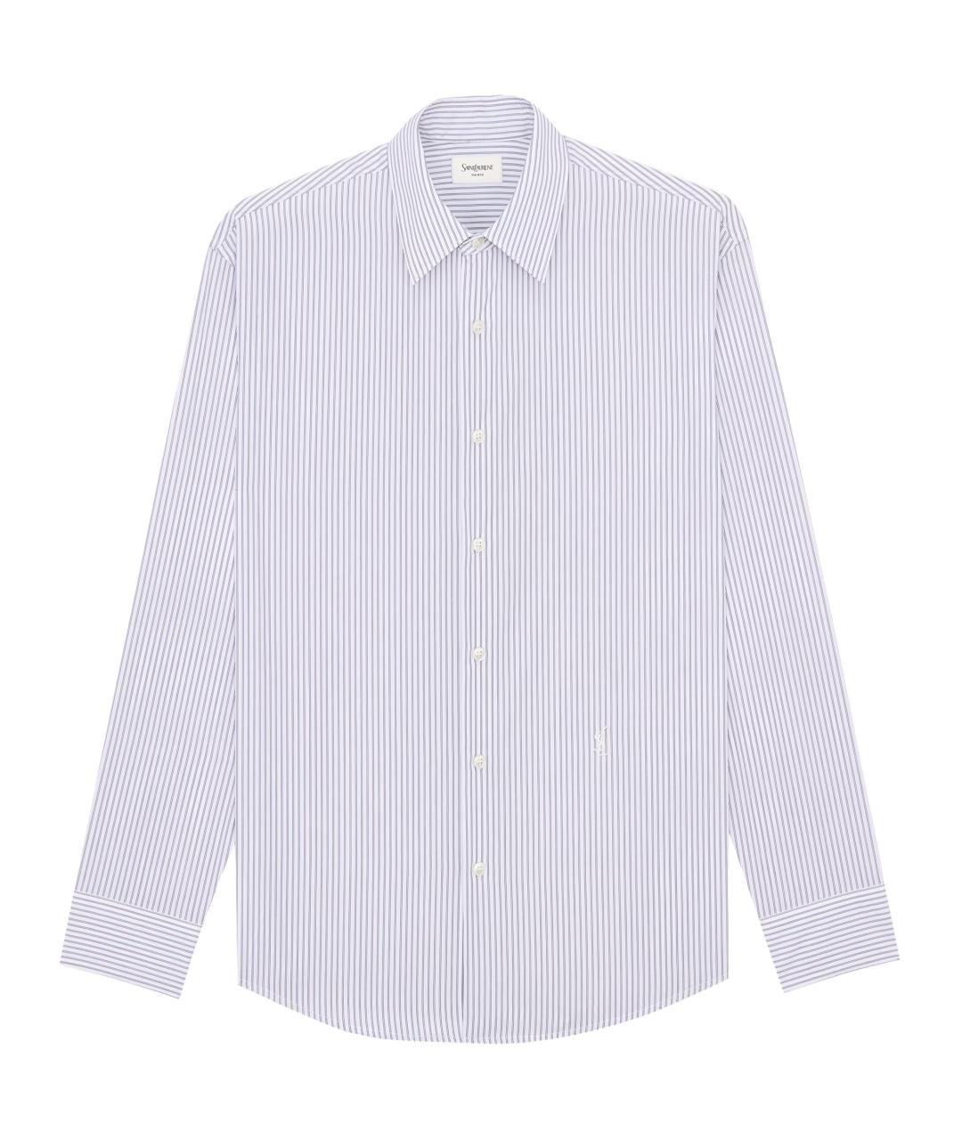 SAINT LAURENT Хлопковая кэжуал рубашка, фото 1