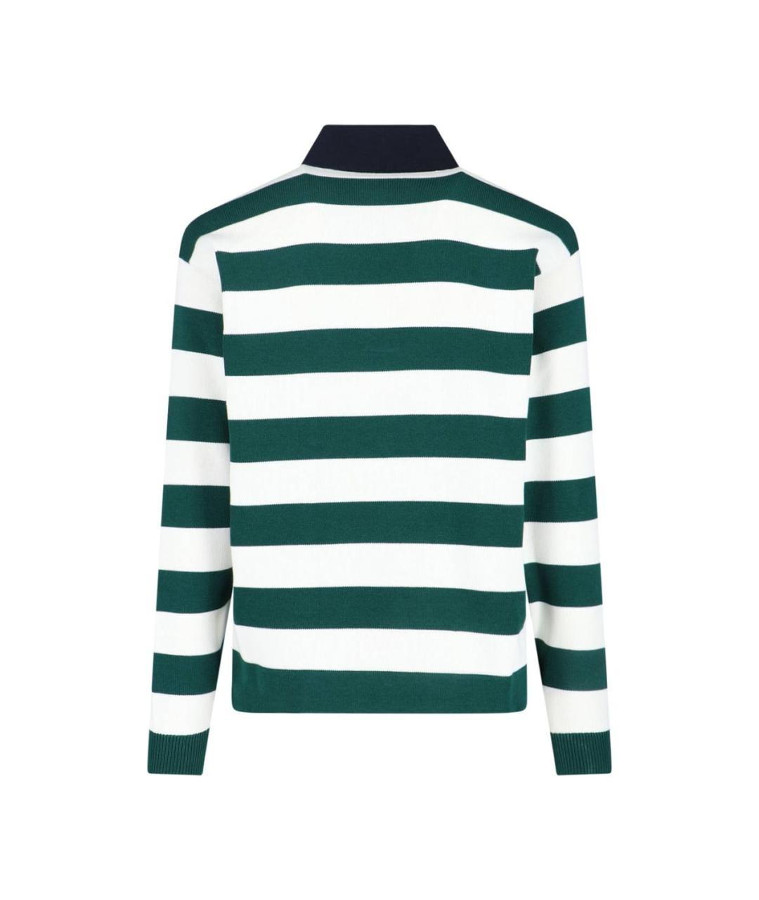 GUCCI Зеленые поло с длинным рукавом, фото 2