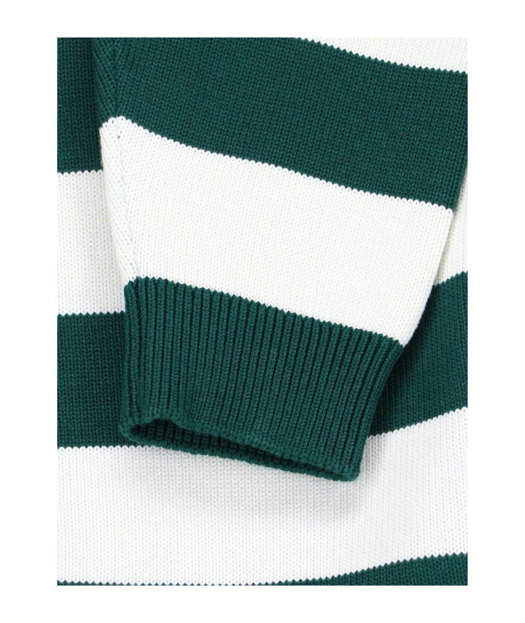 GUCCI Зеленые поло с длинным рукавом, фото 4