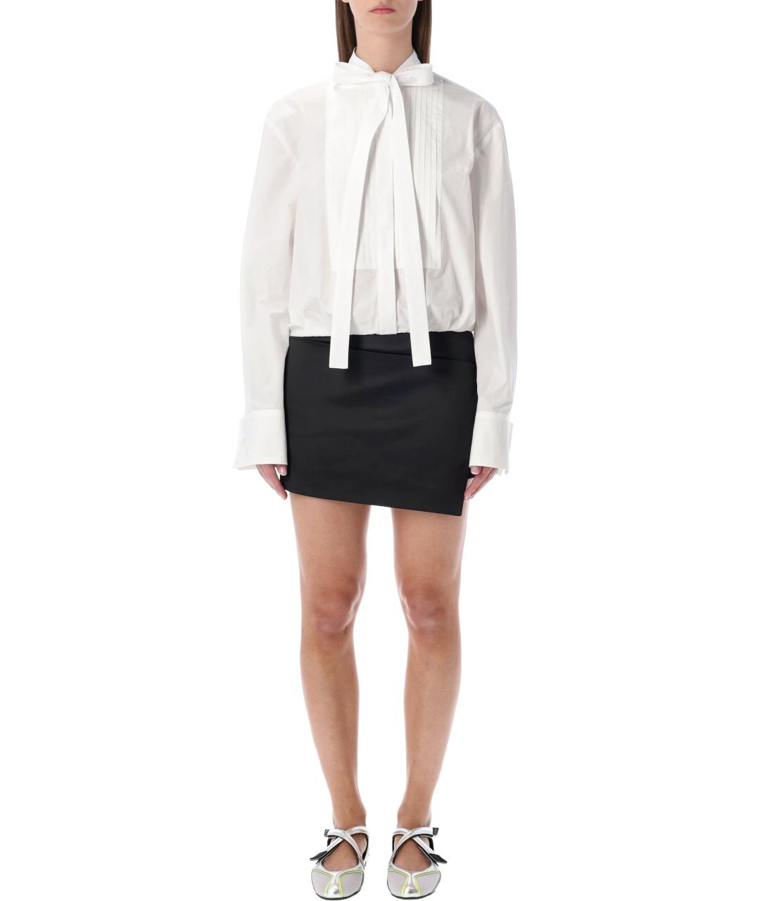 THE ATTICO Мульти хлопковое повседневное платье, фото 1