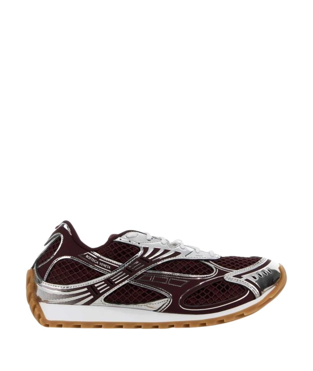 BOTTEGA VENETA Мульти текстильные низкие кроссовки / кеды, фото 1