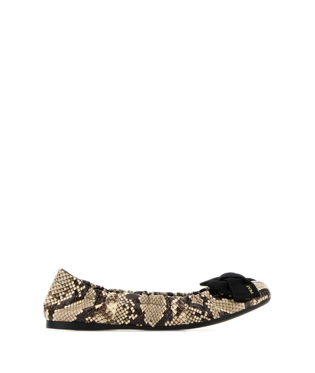 PRADA Мульти кожаные балетки, фото 1