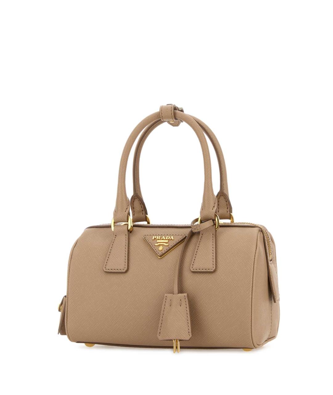 PRADA Бежевая кожаная сумка тоут, фото 2