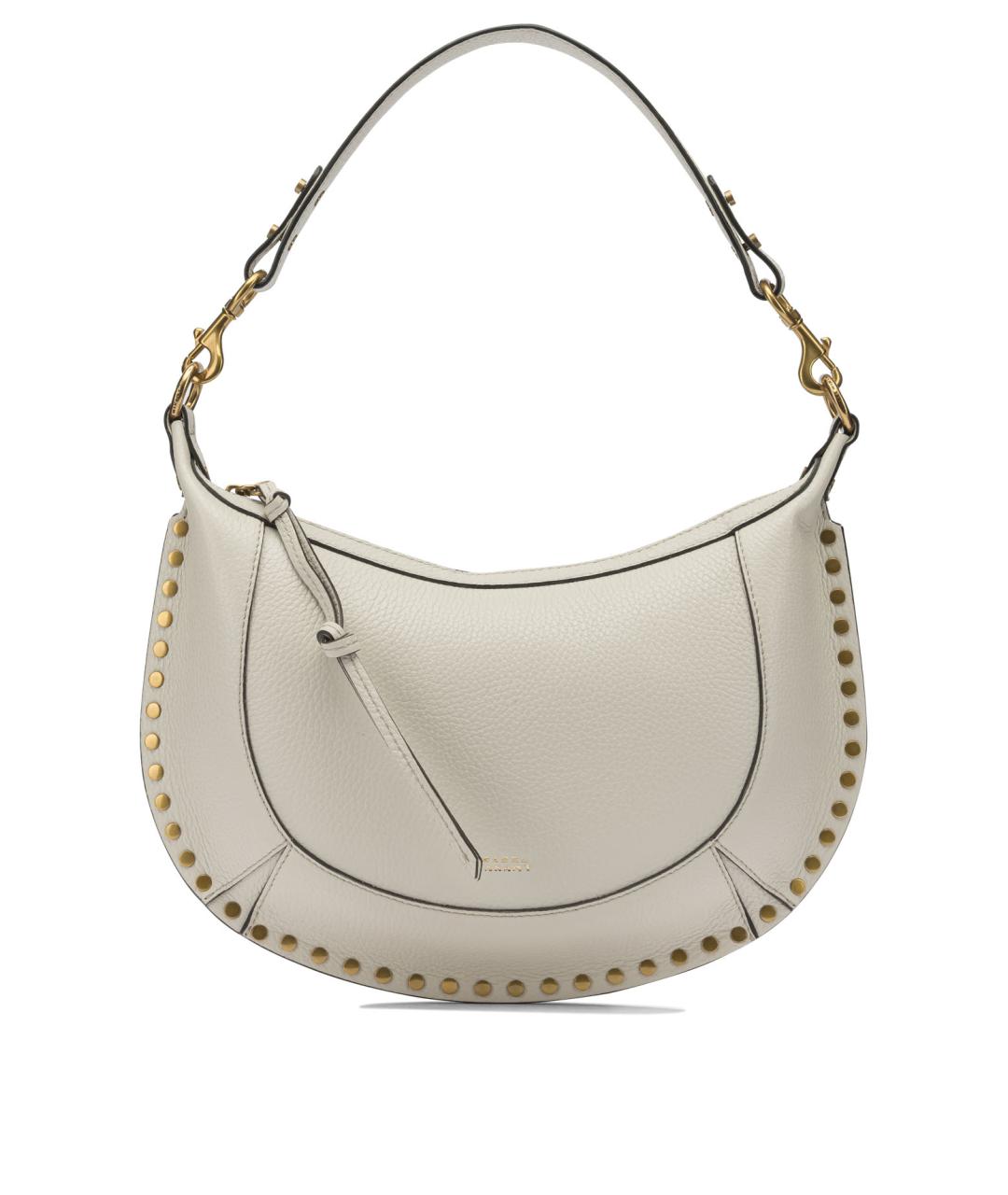 ISABEL MARANT Белая кожаная сумка через плечо, фото 1