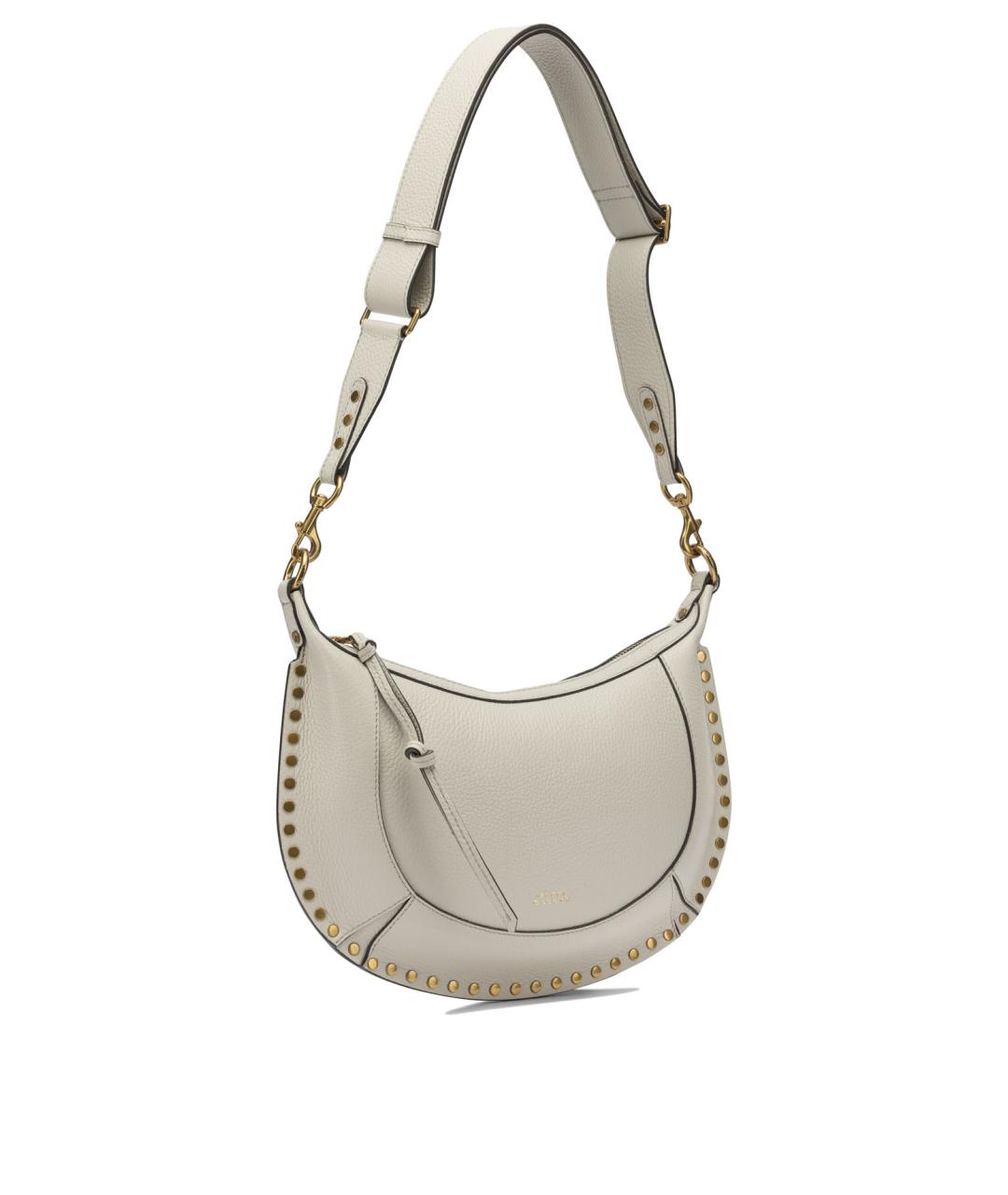 ISABEL MARANT Белая кожаная сумка через плечо, фото 2